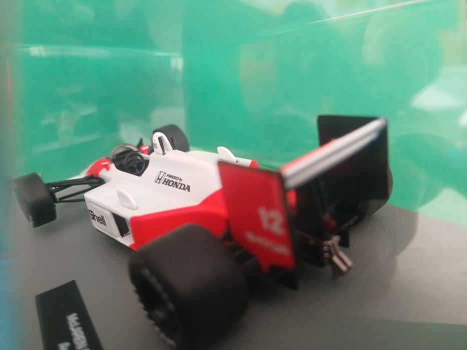 Miniaturas  1/43 F1 Ayrton Senna, impecaveis