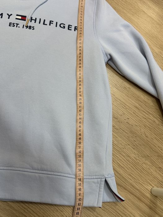 Худі, толстовка, tommy hilfiger, m-s , блакитна оригінал