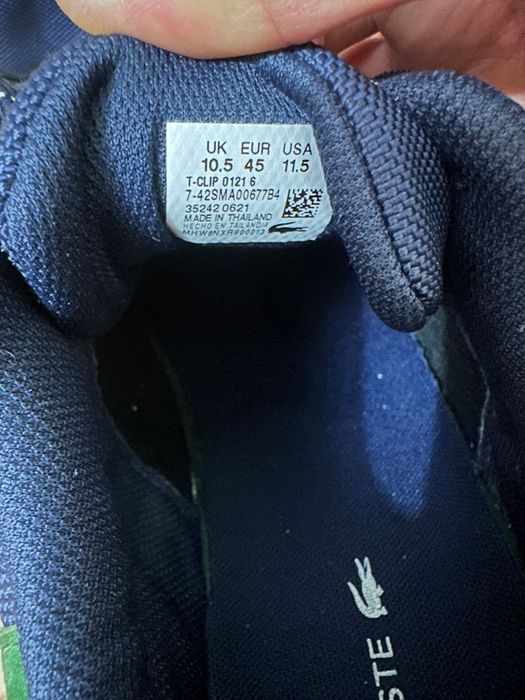 Sapatilhas Lacoste 45