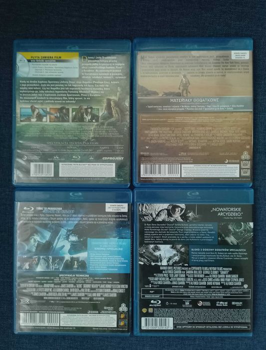 pakiet filmów blu-ray