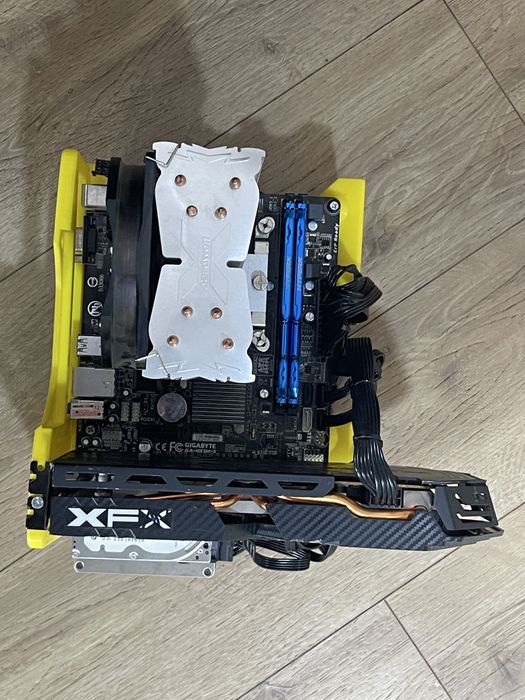 Кастомний міні пк на i7/16gb ram/rx580 8gb (ssd+hdd)