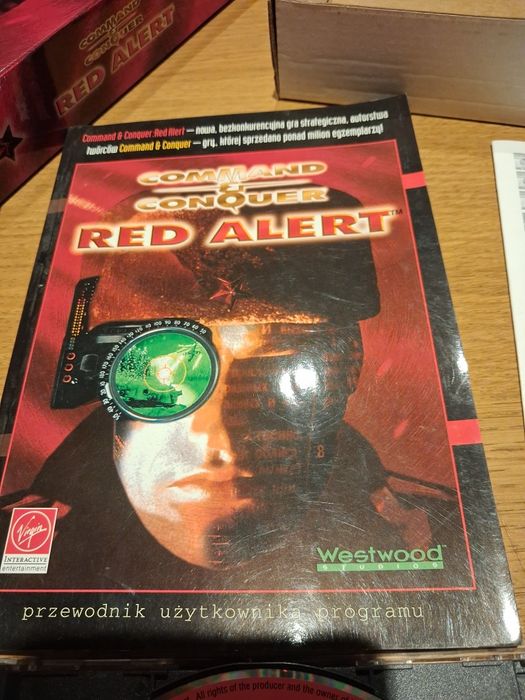 Command conqer red alert Big box PL . Gry pc  gra komputerowa retrl