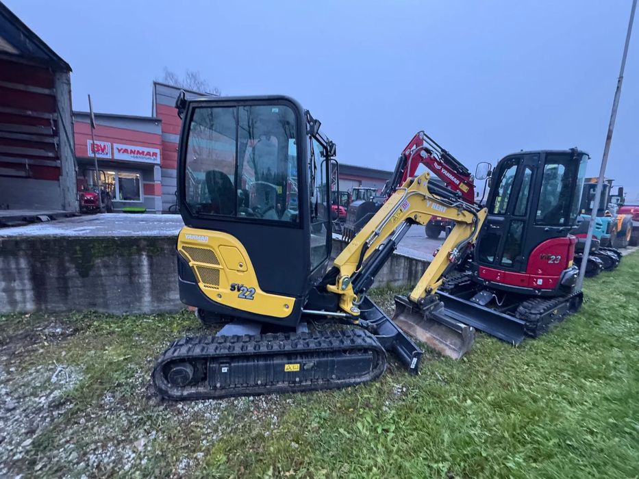 Yanmar SV22  Yanmar sv22; ex DEMO dealera; tylko 251 mth; salon kraj