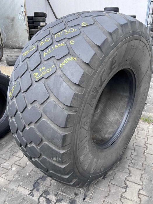 1x 750/60R30.5 ALLIANCE Agri-Transport A-390