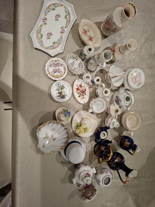 39 peças de Porcelana colecção