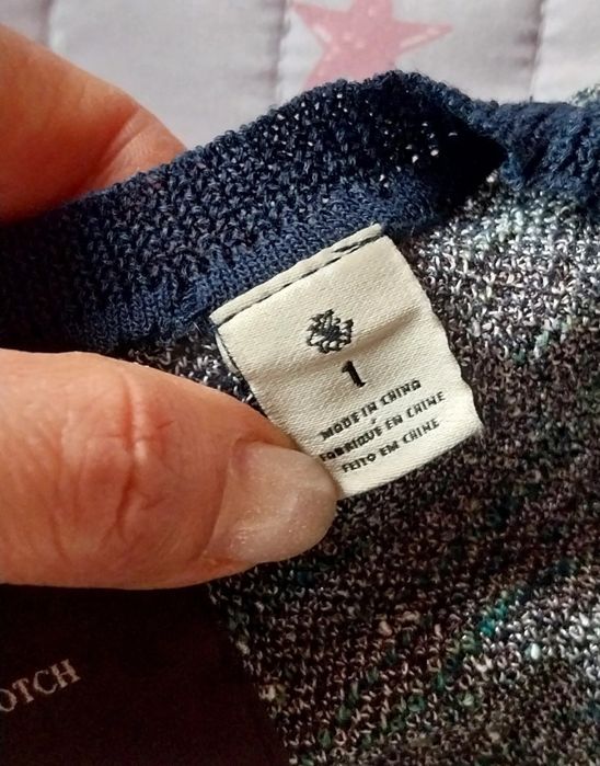 Camisola malha Maison Scotch | Botanic | Tamanho 1 (S)