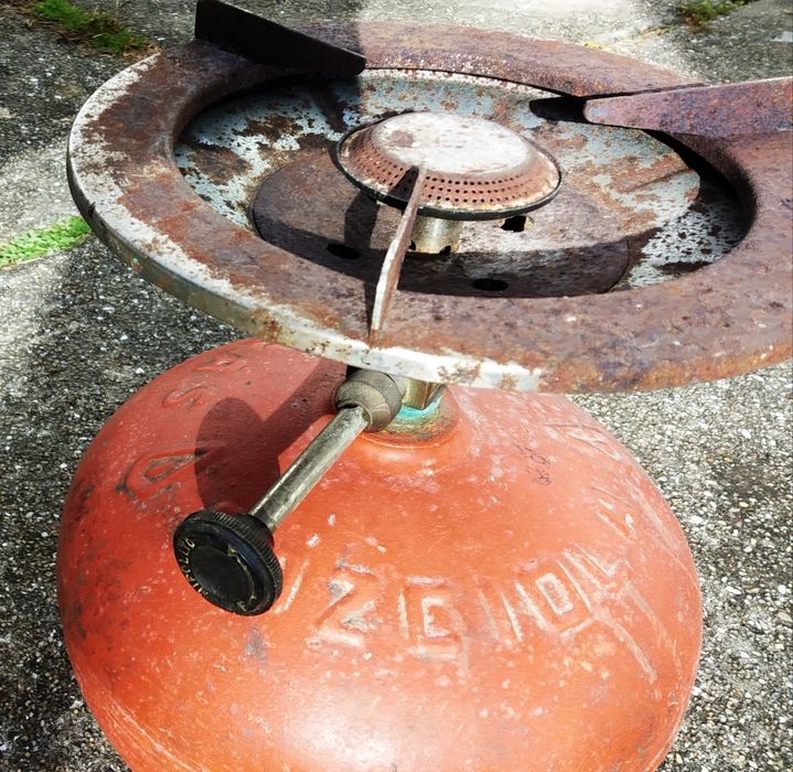 Vendo grelha de fogão de campismo, com uma boca