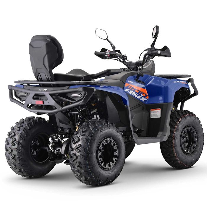 MEGA Quad ASIX GLADIATOR 200 Homologacja na 2 osoby Hak+Wyciągarka NOWOŚĆ
