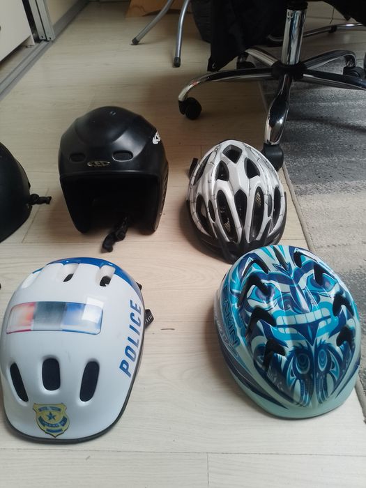 Kaski. Rowerowe.