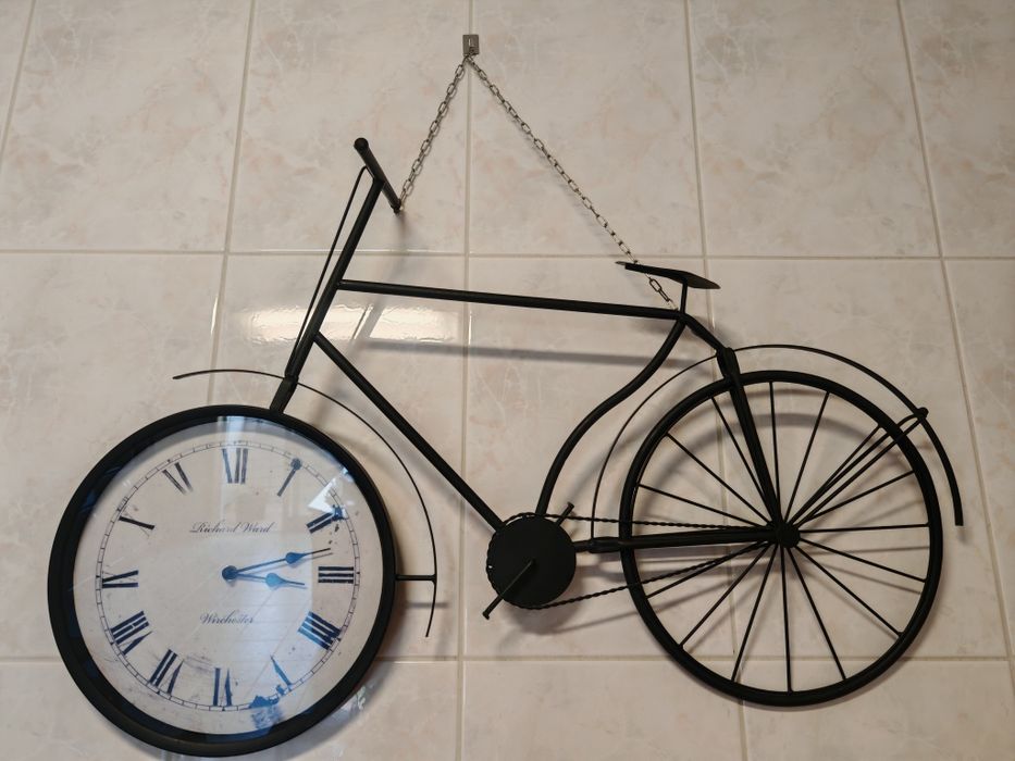 Relógio parede bicicleta