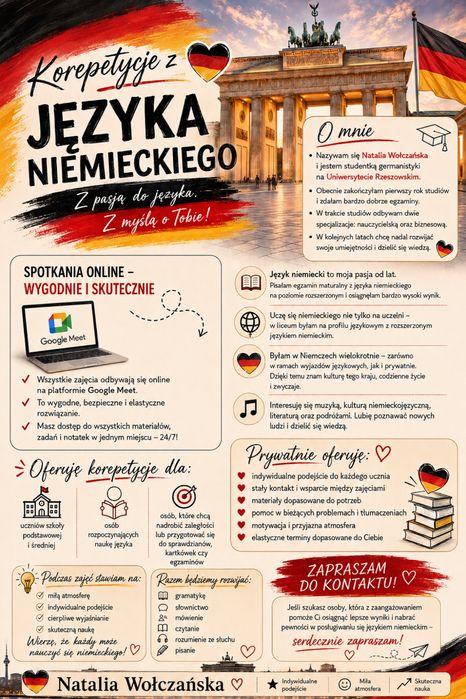 korepetycje  z języka niemieckiego