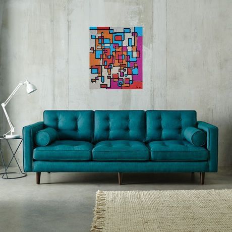 Quadro / Tela Pintura abstrata - Arte contemporânea