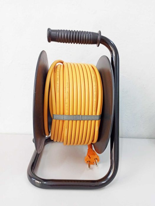 Удлинители на катушке, на 4 розетки, 3,5кВт - 25м, 30м, 40м, 50м