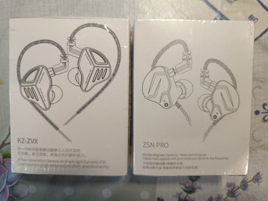 Навушники KZ ZS10 ZS12 PRO X  ZSN PR2  AZ10
