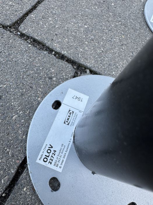 Noga nogi OLOV IKEA regulowana 5szt