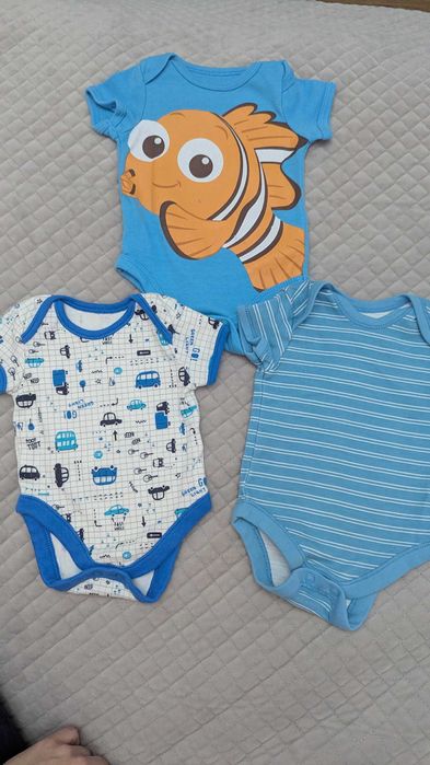 Body niemowlęce 3 sztuki 56/62