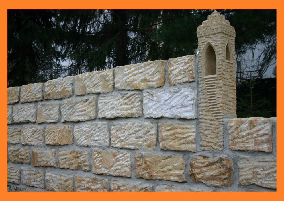 10. Kamień murowy PIASKOWIEC 20×20×40cm | Murak | Cena za paletę