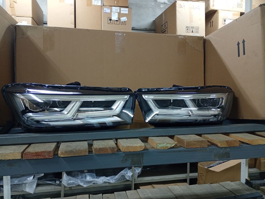 Audi Q5 17-20 фары фул комплект с блоками