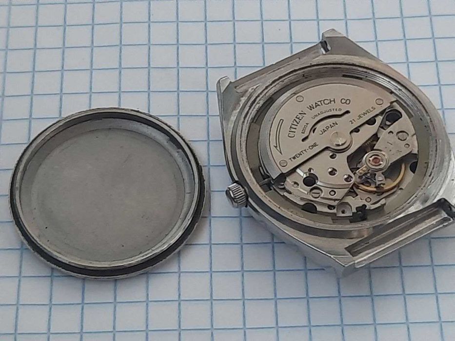 Винтажные старые японские часы Citizen Automatic
