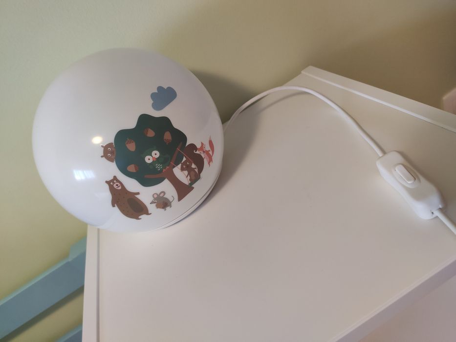 Candeeiro LED de Mesa Criança IKEA em excelente estado