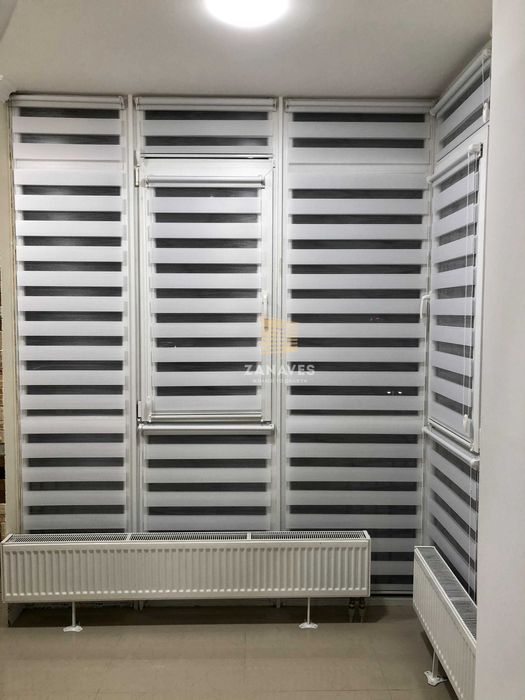 Рулонные шторы, тканевые ролеты, жалюзи день ночь, римские, блекаут