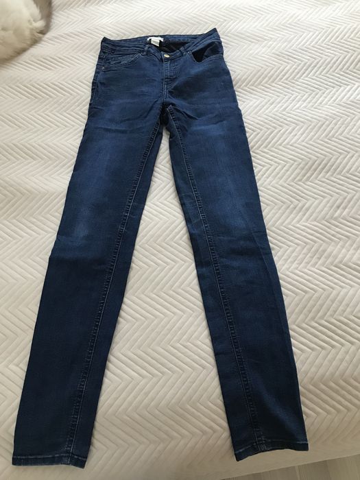 8 par spodni jeans xs s
