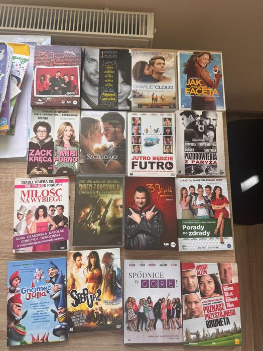 Płyty DVD filmy, seriale 218 szt.