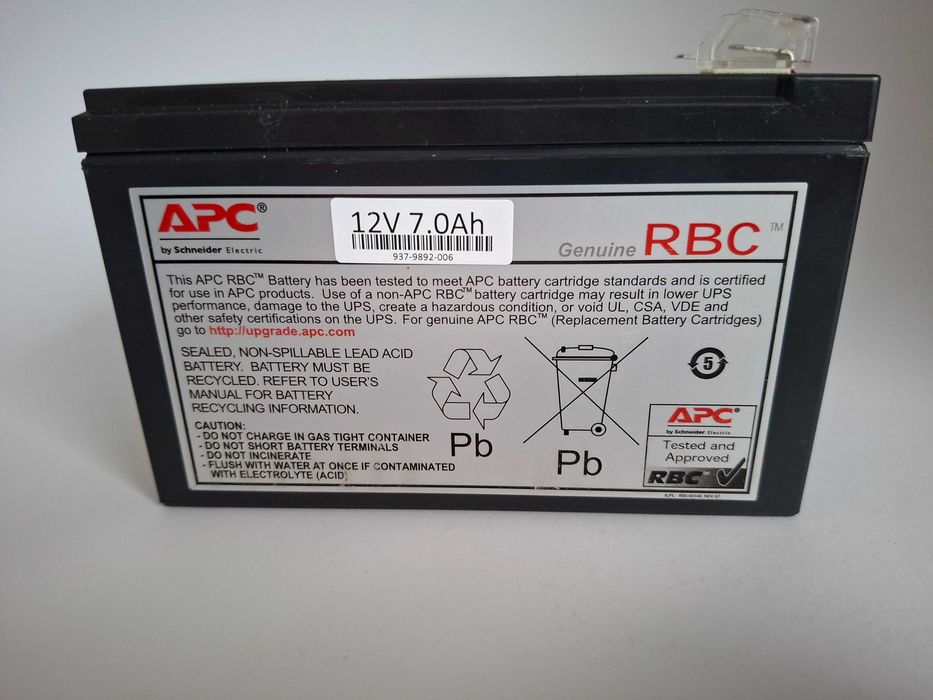 APC APCRBC110 RBC110 Akumulator Do UPS BE550G BR550GI