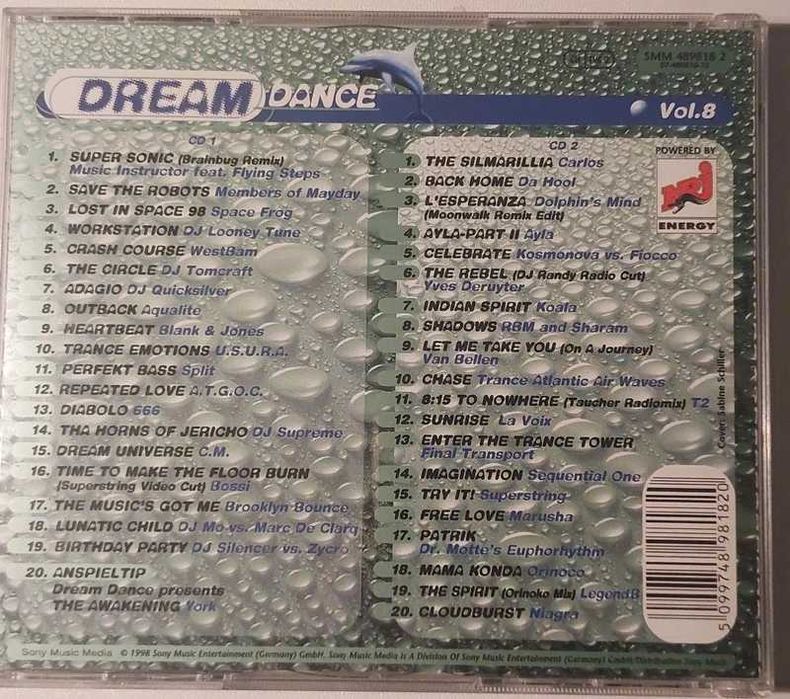 Dream Dance 8 2CD Kompilacja Trance