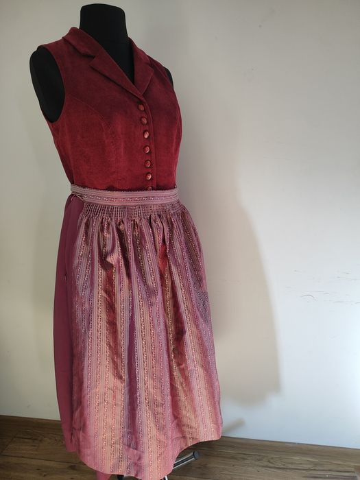 Sukienka dirndl 42 xl oktoberlfest bawarska landhaus tracht folk wensk
