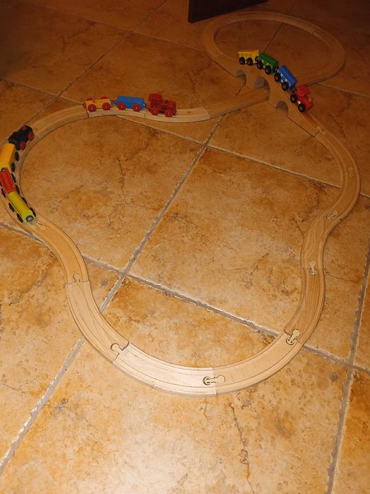 Brinquedo linha de comboio