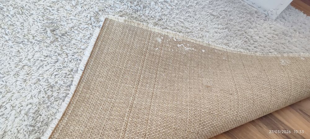 Tapete grande branco 2m×1,35