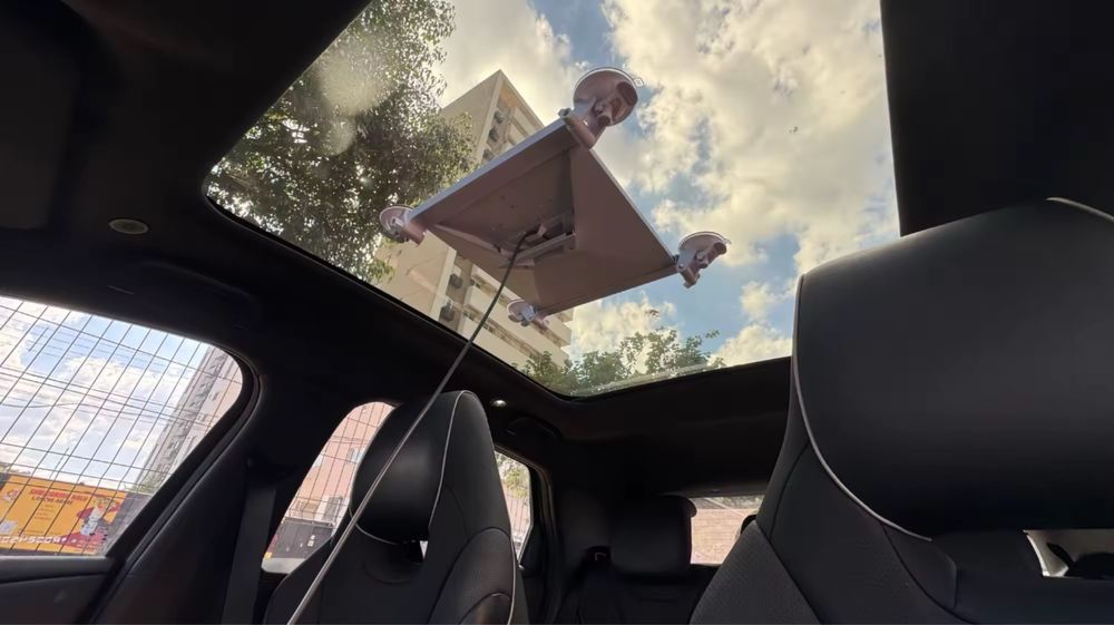 Кріплення на приссоках Starlink Mini автоверсія