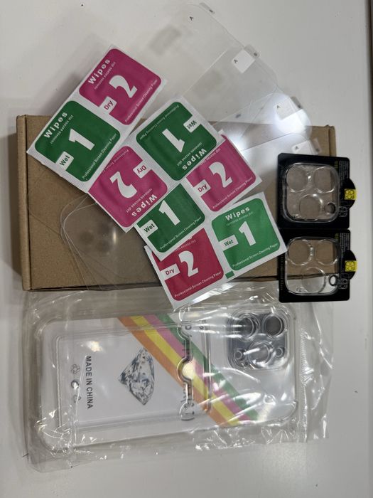 Чохол на iphone 14 Pro max + 4 захисти на екран