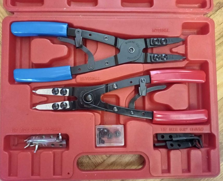 Клещи (набор) для снятия стопорных колец Toledo (США)