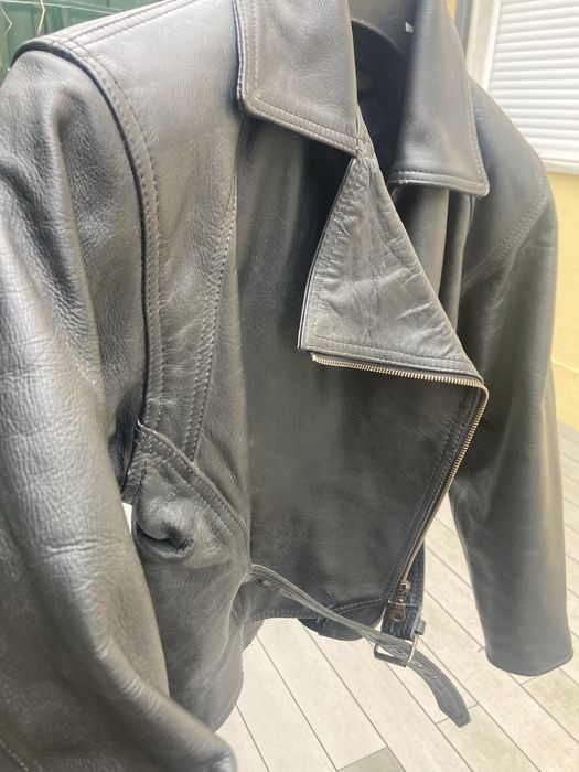 Casaco cabedal S motard