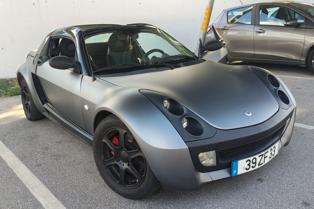 Smart Roadster Cabrio Cinza/Preto matte
