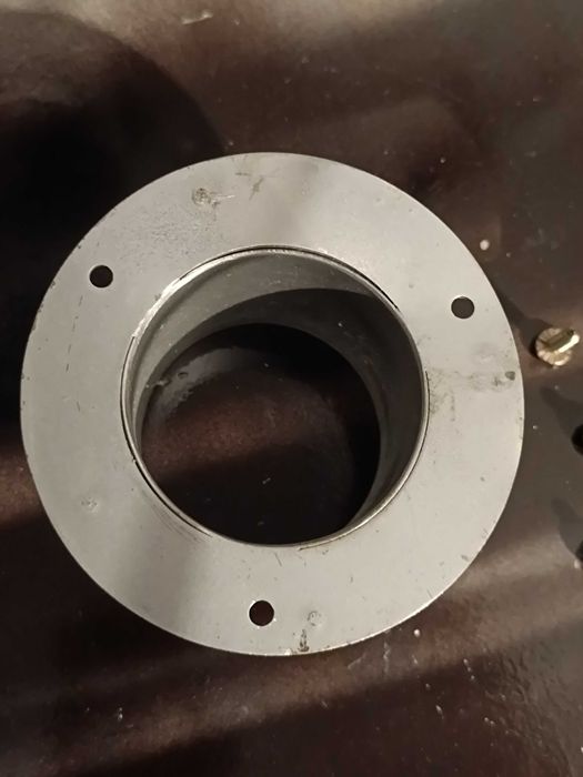 Base de suporte metálica com raio 6cm
