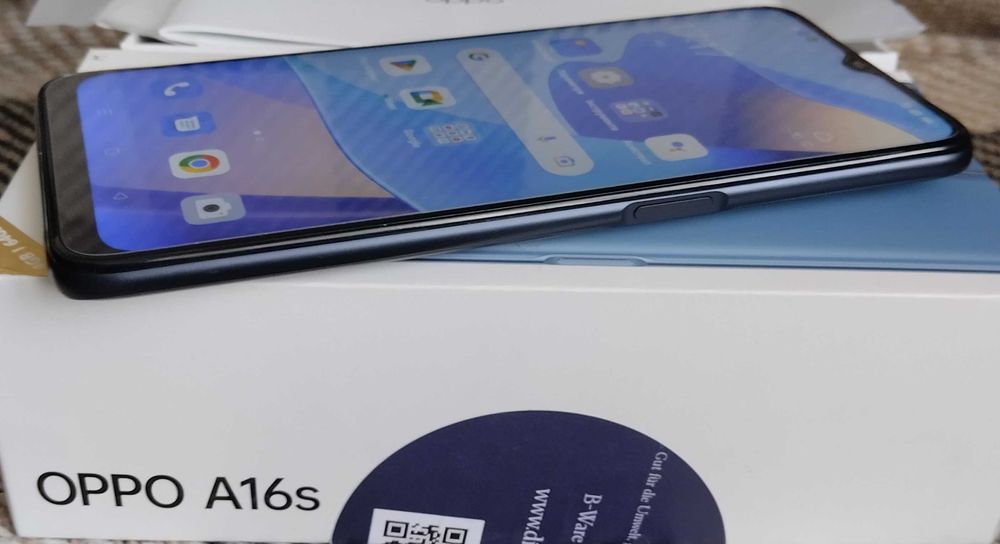 Продам смартфон Oppo A16s, 4+3Gb, 64Gb.