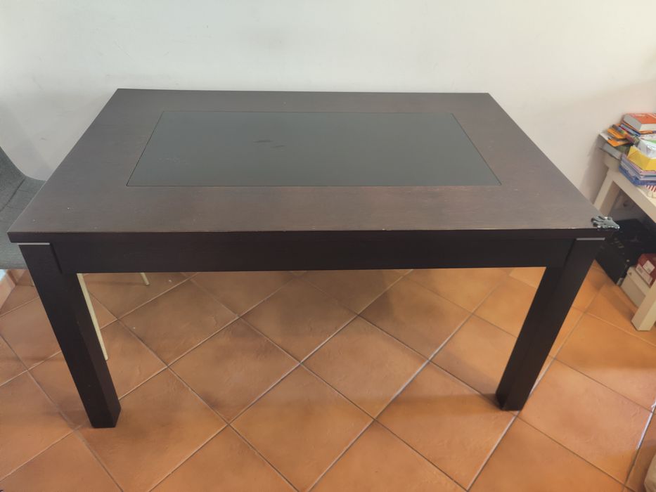 Mesa extensível madeira maciça 90*140 ou *180