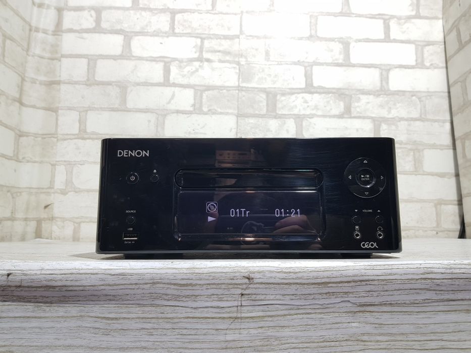 Стерео ресивер/програвач DENON RCD-N8, *2x65 Вт, Wi-Fi, USB, б/у з Німеччини