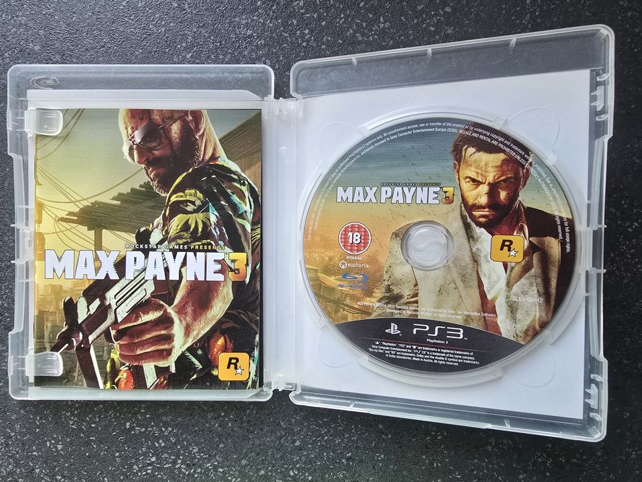 Max Payne 3 PS3 PlayStation 3