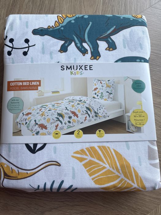 Smukee pościel dla dziecka dinozaury