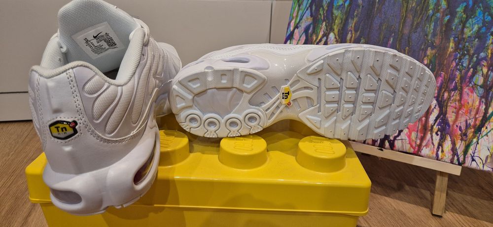 Nike Air Max Plus TN — rozmiar 44 | Triple White
