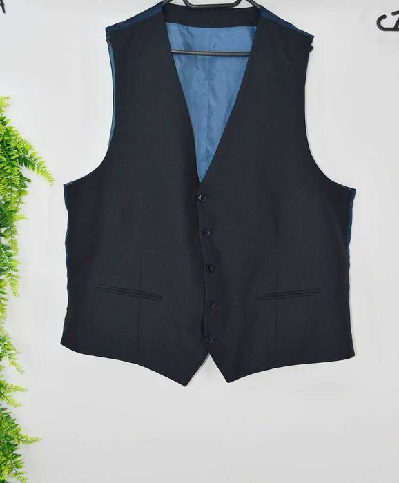 Elegancka kamizelka granatowa Bonprix 60