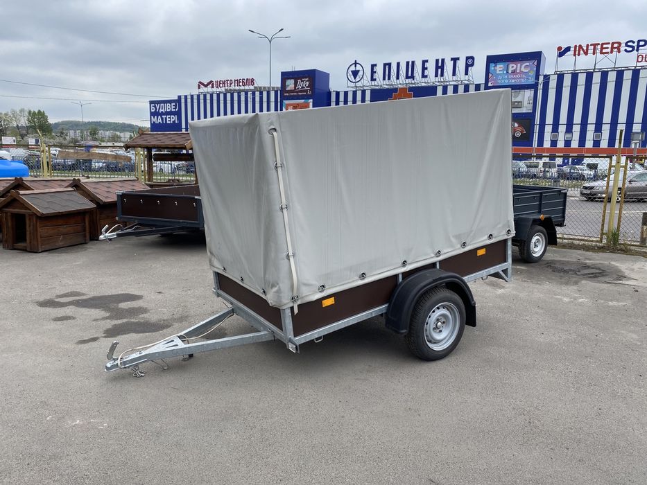 Новий ОЦИНКОВАНИЙ Легковий причіп Finland. В наявності!
