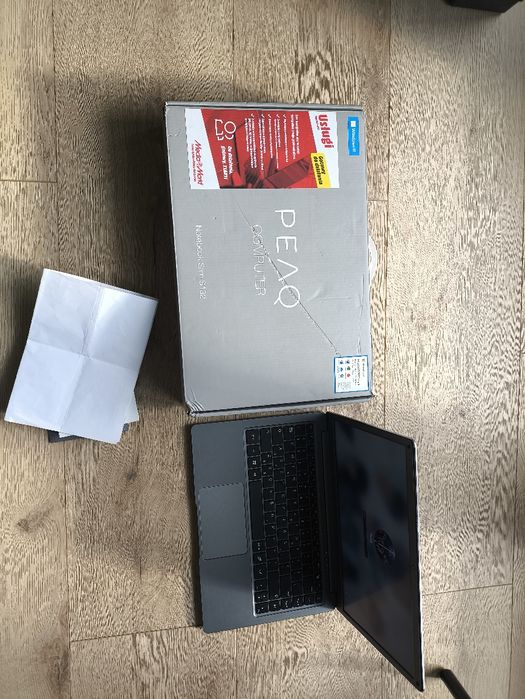 Peaq Notebook Slim S132 Intel N4020 4GB Ram 60GB Gwarancja Bateria 9h