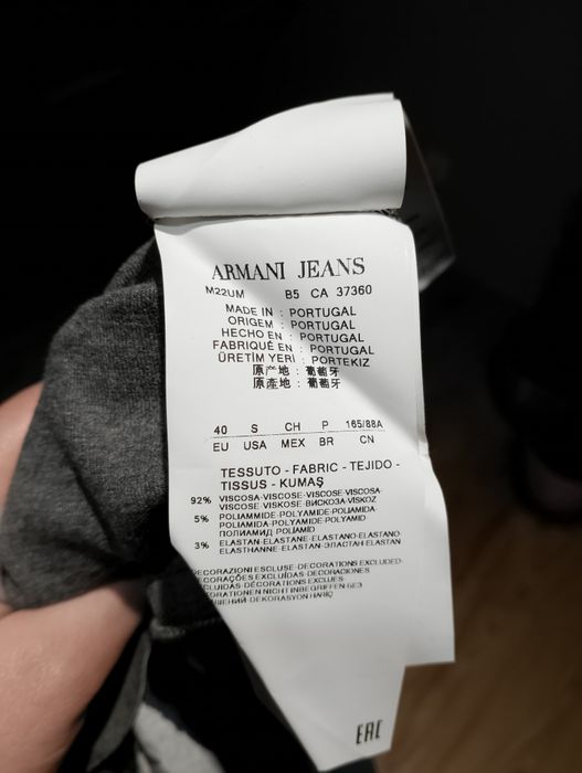 Nowa Damska Bluza Armani Jeans