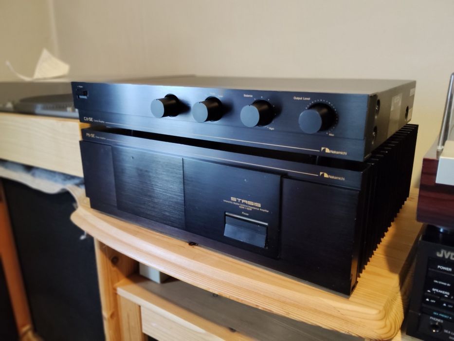 Nakamichi PA-5E i CA-5E końcówka mocy i przedwzmacniacz