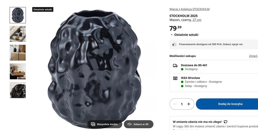 Oddam/odsprzedam/wymienię meble i wazon IKEA, ekspres MELITA, kwietnik